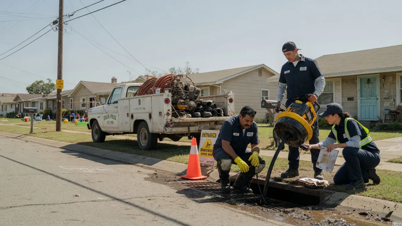 Drain Cleaning in Gardendale, TX near me